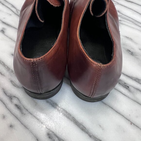 Shoe the Bear Brown Leather Flats - 39 - Picture 3 of 7